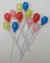 Plastic Party Balloons Baby Shower Table Decorations - Baby Shower Decoration