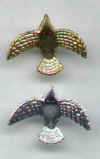 Gold or Silver Doves