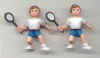 Tennis Players - Mini Tennis Players - Sports Cake Decorations - Sports Table Decorations