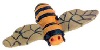 Mini Resin Bees` -  -  - Miniature Flocked Bugs