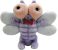Mini Flocked Lovable Bugs - Whimsical Miniature Flocked Bugs - Mini Bugs - Tiny Bugs -