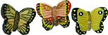 Mini Resin Butterfly - Assorted - Tiny Butterflies - Craft Butterflies