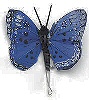 Painted Feather Butterfly - Soft Purple - Feathered Butterflies - Monark Craft Butterflies - Craft Butterflies