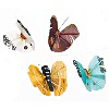 Painted Feather Butterflies - Assorted Light Colors - Painted Feather Butterflies - Craft Butterflies