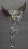 Acrylic Crystal Angel Ornaments