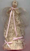 6 inch Sinamay Angel