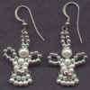 Angel Earrings - You can order one for yourself with your own name on it or maybe a title such as #1 Mom, I (heart) Bingo, Teacher, or Mother.  The possibilities are endless.