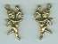 Antique Gold Angel Jewelry Charms