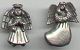 Guardian Angel Pewter Beads - Pewter Angel Beads - Angels Bead -