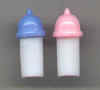 Mini Baby Bottles - Pink/blue - Baby Shower Decoration - Mini Baby Bottles - Baby Shower Table Decorations - 