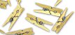Unfinished Natural Wooden Clothespins - Wooden Craft Supplies - Miniature Clothespins - Wooden Clothespins - Miniature Wooden Clothespins