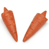 Mini Carrots - Snowman Nose - Orange - Plastic Carrots - Artificial Carrots - 