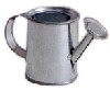 Mini Watering Can - Silver Galvanized Look - Metal Galvanized - Rusty Tin Watering Can - 