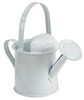 Mini Watering Can - White - Metal Galvanized - Rusty Tin Watering Can - 