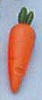 Dough Carrots - Orange - Mini Carrot - Artificial Food