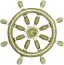 Mini Nautical Ship's Wheel - Miniature Ship's Wheel - Miniature Ship's Wheel - Mini Ship's Wheel