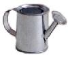 Mini Watering Can - Silver Galvanized Look -  - Metal Galvanized - Rusty Tin Watering Can - Mini Metal & Rusty Tin