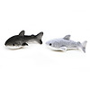 Flocked Mini Sharks - Mini Flocked Sea Creatures - Flocked Shark - Toy Sharks - Mini Sea Creatures - 