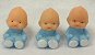 Soft Plastic Babies - Blue - Soft Plastic Babies For Showers and Decroating - Baby Shower Decorations