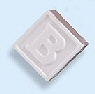 Plastic Baby Blocks - OP WHITE - Plastic Baby Blocks - Baby Shower Decoration - Baby Shower Table Decorations -