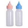 Plastic Milk Bottles - PINK/BLUE - Plastic Baby Bottles - Baby Shower Decoration - Baby Shower Table Decorations -