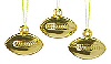 Mini Gold Plated Football - Gold -  - Sports Decorations
