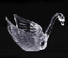 Plastic Swan - Clear -  - Bridal Shower Decorations
