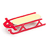 Timeless Minis�: - Miniature Toy Sled - Wood / Metal - Mini Sled - Miniature Snow Sled - Mini Toys