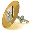 Turntable with Speed Nut Fastener for Windup Music Box - Timeless Miniatures
