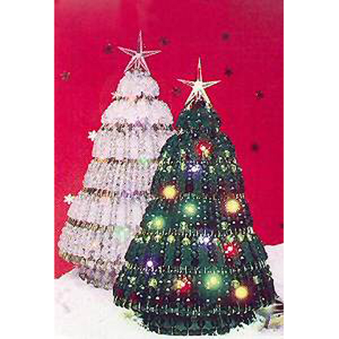 Safety Pin Christmas Tree Pattern