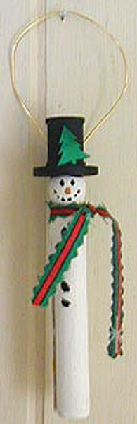 clothespin snowmen christmas crafts with clothes pins