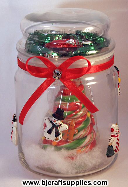 Christmas Crafts with Jars