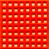 7 mesh Plastic Canvas Sheet - Orange - - Plastic Canvas Sheets