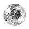 Round Top Acrylic Faceted Rhinestones - CRYSTAL - Round Acrylic Faceted Rhinestones - Round Top Faceted Flat Back Rhinestones - Flatback Rhinestones