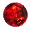 Round Top Acrylic Faceted Rhinestones - RUBY - Round Acrylic Faceted Rhinestones - Round Top Faceted Flat Back Rhinestones - Flatback Rhinestones
