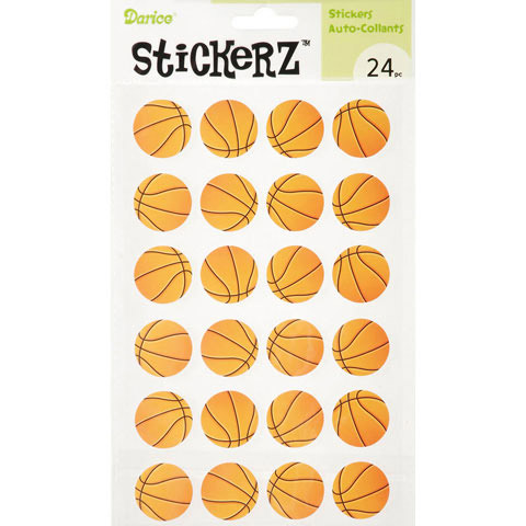 Multicolor Darice 1028-59S Stickers-Soccer Ball Foamies