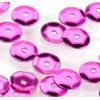 Fuchsia Silver Sequins for Crafts - 5mm Sequins - Fuchsia - Cupped Sequins - Small Sequins - Craft Sequins - 