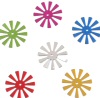 Spoke Sequins - Assorted - Starburst Sequin – Snowflake Sequin - Spoke Sequin
