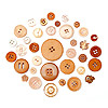Buttons - Natural Color - Craft Buttons -