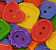 Sewing Buttons - Novelty Buttons - Colorful Plastic Novelty Buttons