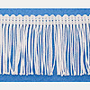 White Fringe Trim - Fringe Material - Fringe Fabric Trim - White - Fringe Trim By The Yard - Fringe Ribbon