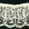 Double Lace Trim - NATURAL ON NATURAL - -