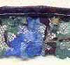 Bright Lace Trim - BRIGHT FLOWERS ON BLACK PATTERN -  - Single Lace
