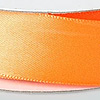 Satin Ribbon - Mandarin Orange - Satin Ribbon - Shiny Ribbon - Polyester Ribbon - Fabric Ribbon