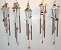Nautical Theme Resin Windchimes