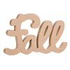 Wood Fall Sign - Unfinished - Halloween Decorations - Fall Decorations - 