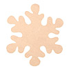 Wooden Snowflake Cut Out - Unfinished - Christmas Snowflakes - Snowflake Decorations - 