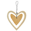 Heart Shaped Wooden Cutouts - Unfinished - Small Wooden Cutouts - Wood Hearts - Wood Heart Cutouts - 
