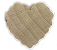 Heart Shaped Wooden Cutouts-Ruffled - Natural - Small Wooden Cutouts wood - 