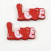 LOVE Cutout - Red - Small LOVE Cutouts - 